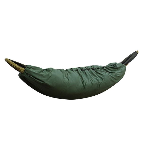 

camping cold-proof comfortable single person hammock sleeping bag autumn and winter envelope cotton hammock sleeping bag