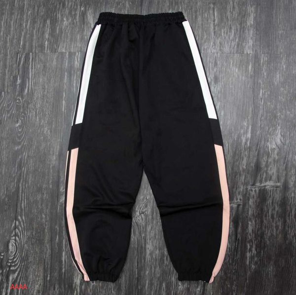 

2020 designer men pants one color cute fashion sports jogger pants 2019 new arrival mens sports active men women pants, Black