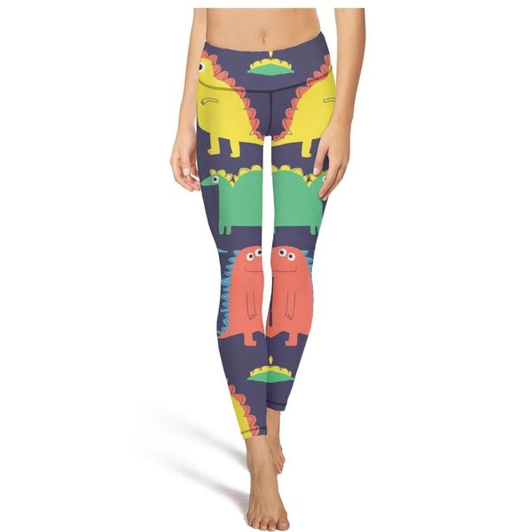 dinosaur workout leggings