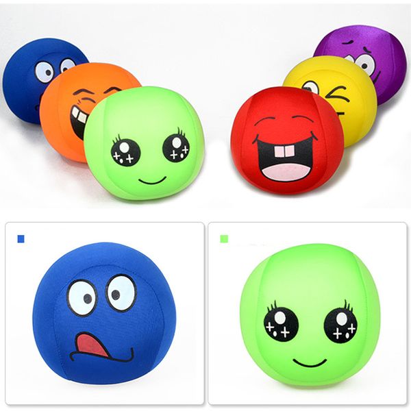 

children toy ball squishies super stress ball stretchy smile all kinds expressions face squeeze handball toy decompression toys