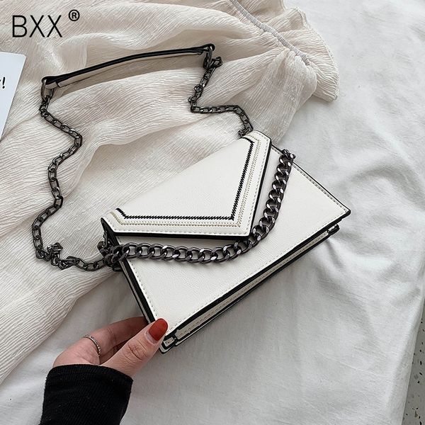 

bxx] 2020 spring pu leather crossbody bags for women summer mini shoulder messenger handbags chain design totes hand bag hl752