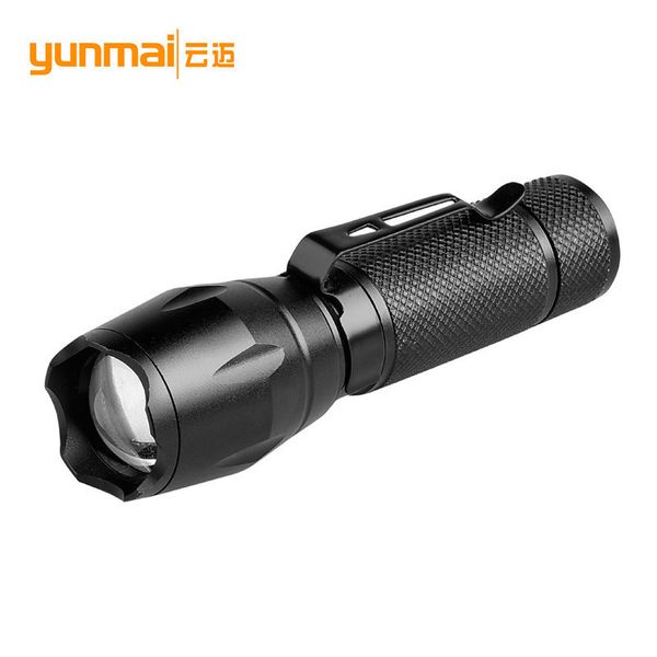 

xpe mini- light zoom long s pen clip led small flashlight