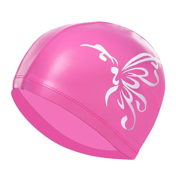 

swimming hat pu protective diving accessory for woman swimming supplies adult