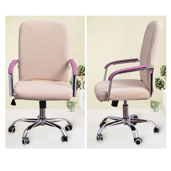 

wholesale office computer chair cover fit for office chair with armrest spandex cover decoration elastic only