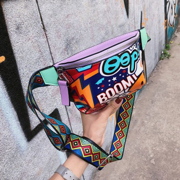 

дизайнер-2018 новый поясная сумка женщины вышивка талии поясная сумка crossbody сумки на ремне мода pu кожаный нагрудный ремень сумка дамы с