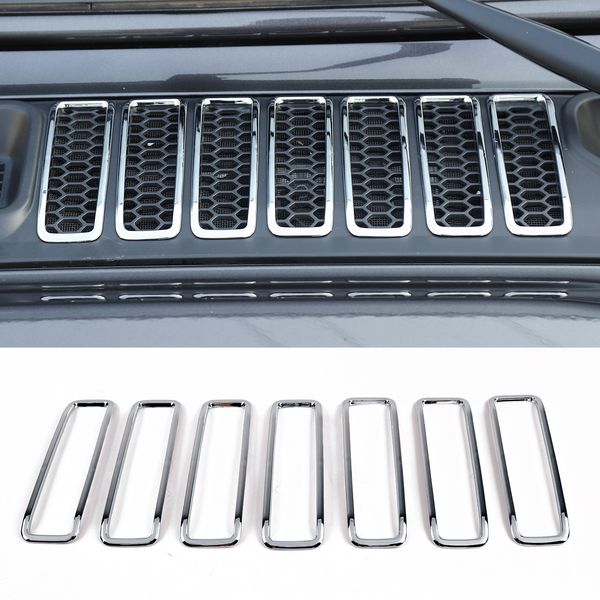 

abs car air inlet decoration chrome for jeep wrangler jl 2018+ auto exterior accessories