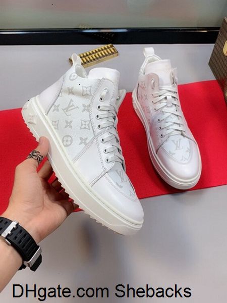 

2020 sale new shoes for men white casual air male lace-up wan1 s5ef, Black;red
