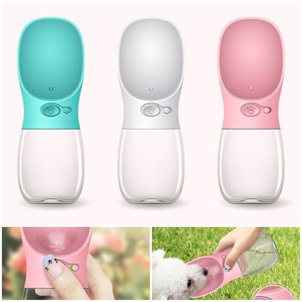 Acheter Animaux Domestiques Fontaine Deau Chats Chiens Distributeur Deau Portable En Plein Air Voyage Animaux De Compagnie Tasses Deau Bouteille