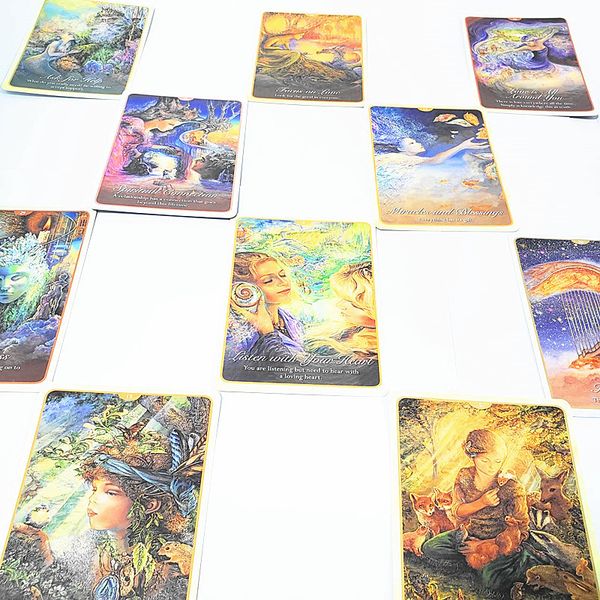 

whispers of love oracle cards english version of playing cards board game tarot cards