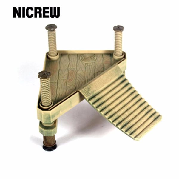 

nicrew aquarium ornaments turtle island climbing basking platform turtle frog floating island aquatic pet reptile tank
