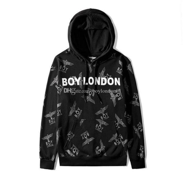 

boy london fashion mens designer hoodies luxury mens by sweatshirts men women winter and fall casual, Black