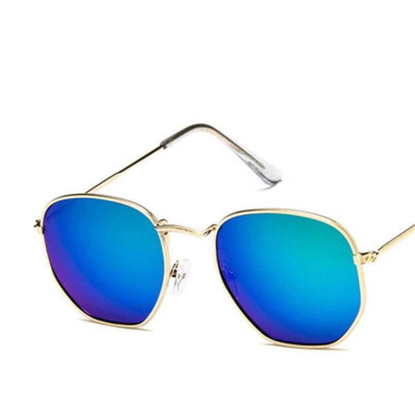 

brand classic metal frame round circle mirrored sunglasses men women glasses vintage glasses women shades, White;black