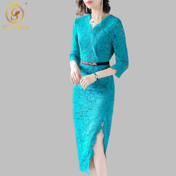 

новый модельер взлетно-посадочной полосы летнее платье женщины старинные кружева выдалбливают миди платья партии сексуальный сплит дамы плат, Black;gray