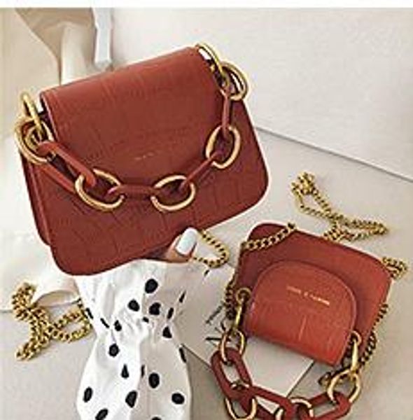 

mini bag female 2020 version of the foreign chain small square bag fashion wild messenger portable coin purse