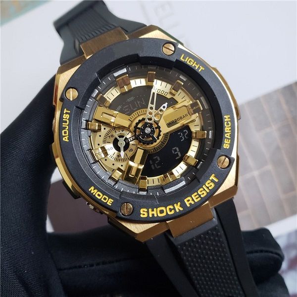 

Роскошные цифровые мужские часы GA110 GA100 спортивные водонепроницаемые и ударопроч