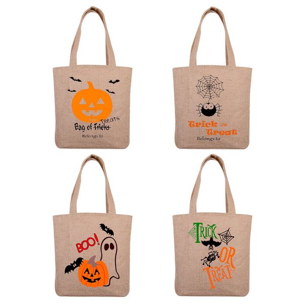 

sleeper #5002 halloween candy bag gift bag canvas tote casual beach bags shopping handbag ing