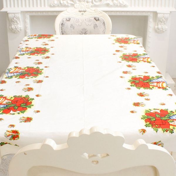 

merry christmas rectangular tablecloth kitchen dining table cover