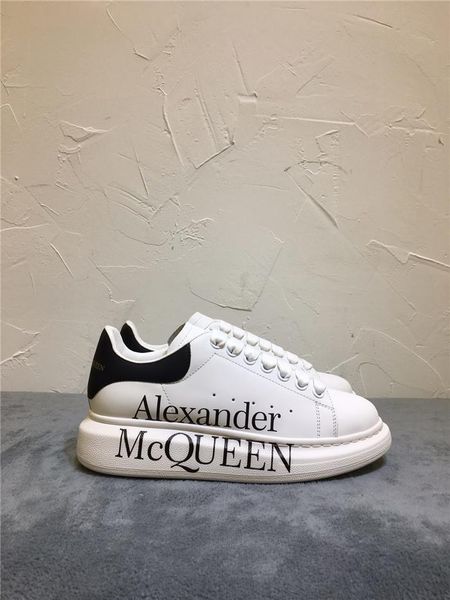 

new high-end brand 3d printing couple white shoes lace-up printing fashion wild casual sports shoes shoes 09, Black
