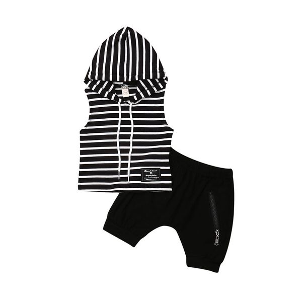 

2pcs infant младенцев мальчиков детская толстовка топы футболки короткие штаны нашивки эпикировка набор одежды лето, White
