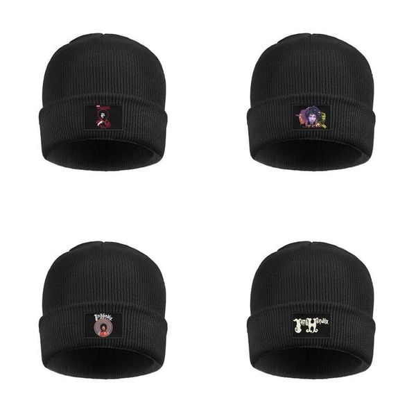 

fashion jimi hendrix logo cuff toboggan watch beanie hat hats blowin' minds vector collage jimi hendrix poster jim-neidhart the, Blue;gray