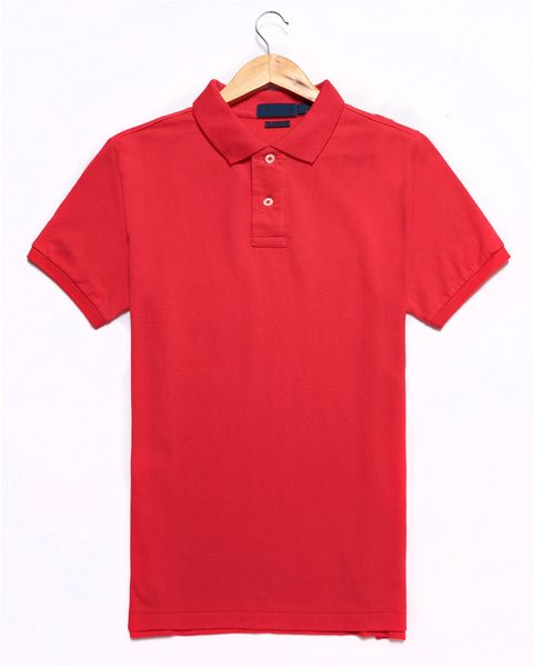 

short mens tee polos sleeve t-shirts big or small horse plus size s-2xl multiple colour embroidery hommes classic business casual cotton bre, White;black