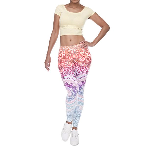 

women sport leggings elastic patchwork pants for running gym fitness workout capris pantalones mujer, White;red