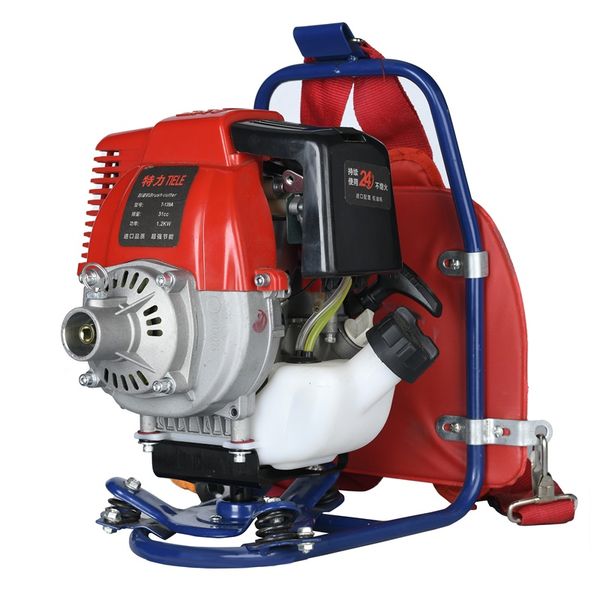 

four stroke mower knapsack small multi-function mower and irrigation machine motor agricultural weeder mower weeder garden tools