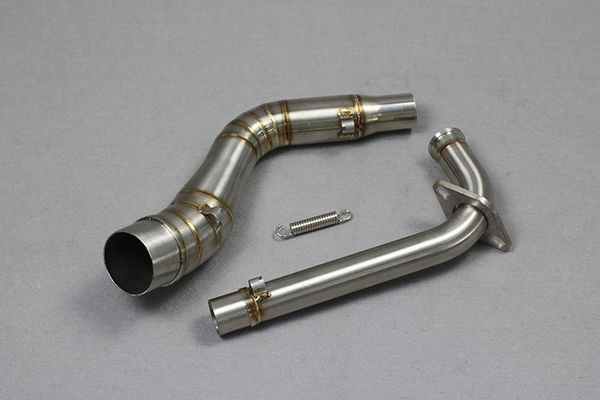 

nmax 125 motorcycle exhaust middle link pipe collector front down pipe for yamaha nmax155 nmax 125 muffler stainless steel