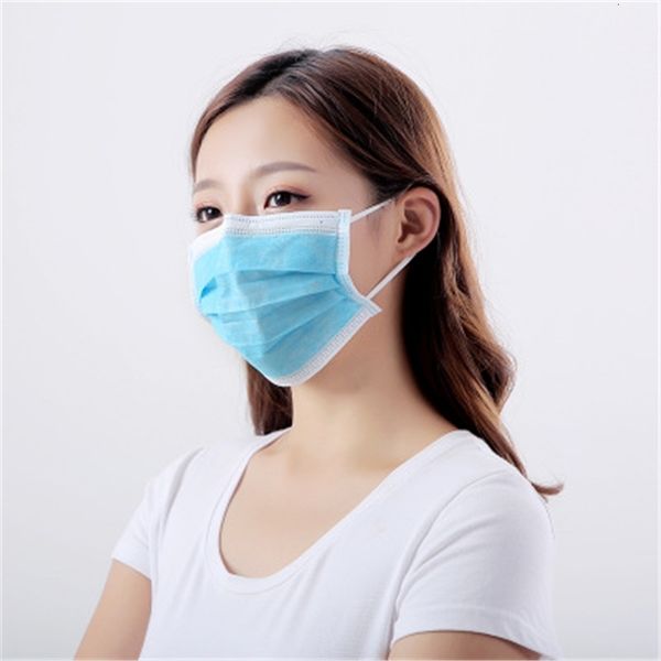 

dhl ship dust fafilter mouth safely blue mask masks facemask shield 200 1pcs air pollutionfor gcqo