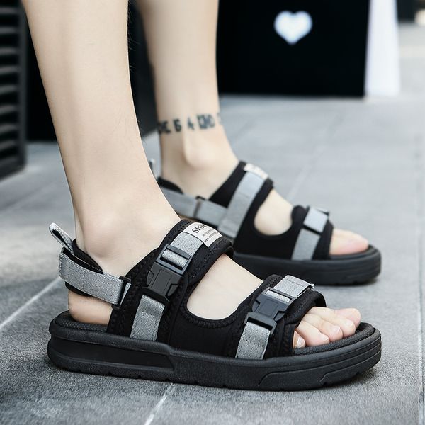 

mens sports sandals summer outdoor beach sandals men aqua trekking water shoes men upstream shoes women quick-drying