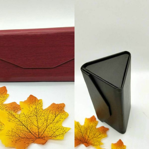 

folding case case myopia men's and women's portable triangle sun glasses box anti-pressure myopia glasses box