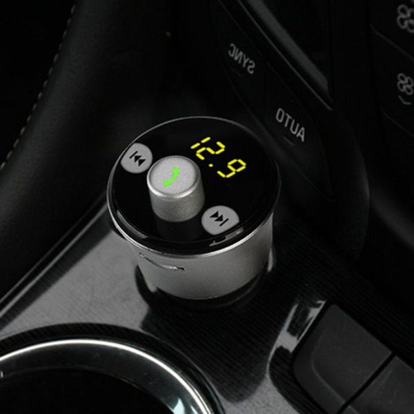 

bc05 car mp3 player audio fm modulator fm transmitter car kit usb charger support tf card usb disk