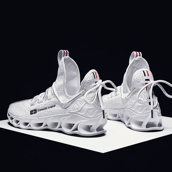 

большой размер damping открытый кроссовки спортивная обувь мужчины клинка кроссовки 2020 дышащий легкие мужские беговые кроссовки кроссовки