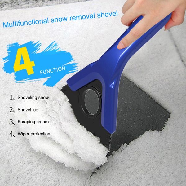 

1pcs winter multifunction ice scraper snow shovel car snow brush scraper refrigerator defrosting deicing shovel tools