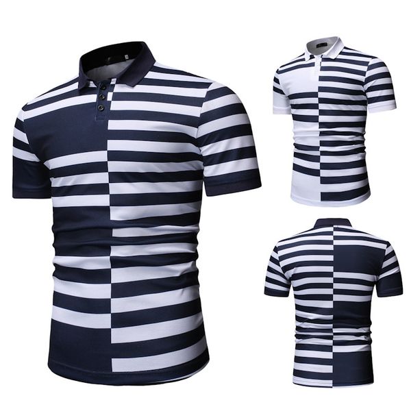 

конструктор мужчины tshirt короткие рукава сетка щитовые тонкий формальное вскользь тенниски 2020 весна лето мужской одежды, White;black