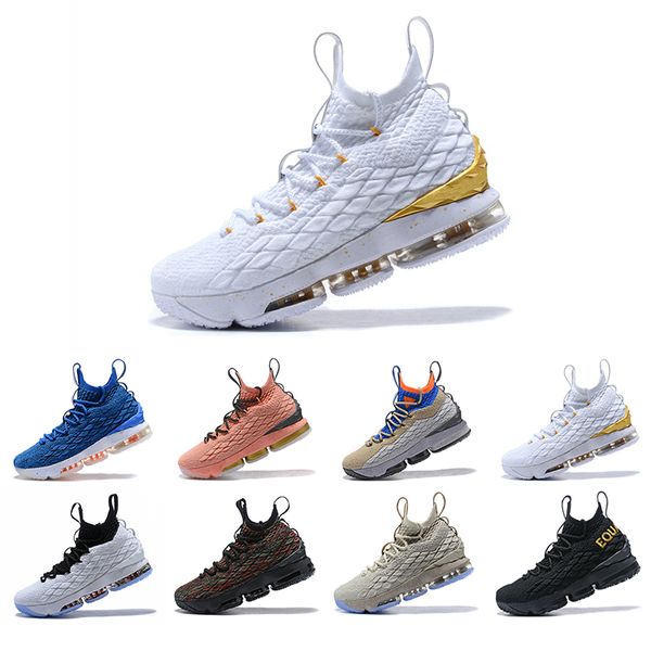 

Новые Высокого Качества Новые Ashes Ghost Lebron 15 Баскетбольная Обувь Поступление Кросс