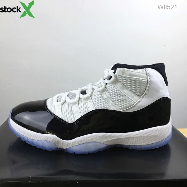 

welcome to wholesale with original box 11s concord 45 mens woemns basketball shoes 11 trainers sports sneaker size 7-13 high quality, Black
