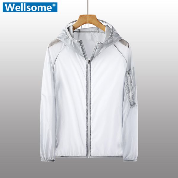 

men & women's skin clothing breathable quick drying jacket coat uv shirt sun protection clothes ultra light uv protective coats, Black;brown