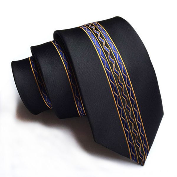 

ricnais new arrivel skinny tie man fashion floral neckties hombre 6 cm gravata slim tie classic business casual tie for men, Black;blue