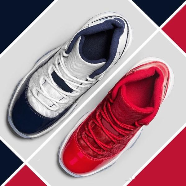 

11s men women basketball shoes high low le bred citrus concord 23 45 72-10 gym red bred georgetown white black grey teal j11 sneakers