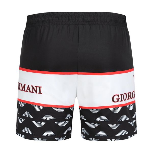 

2020 men's shorts good quality men's summer fashion beach pants men's women's wear camouflage print loose shorts swimmin, White;black