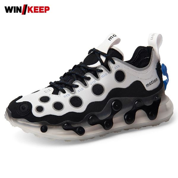 

summer color mixed new outdoor sports shoes platform breathable jogging running shoes lace up trainers male sneakers sportswear