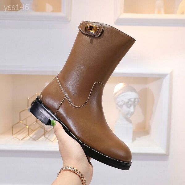 

black martin boots women's autumn and winter classic british wind wild luxury thick heel women's boots warm thick bottom short boo