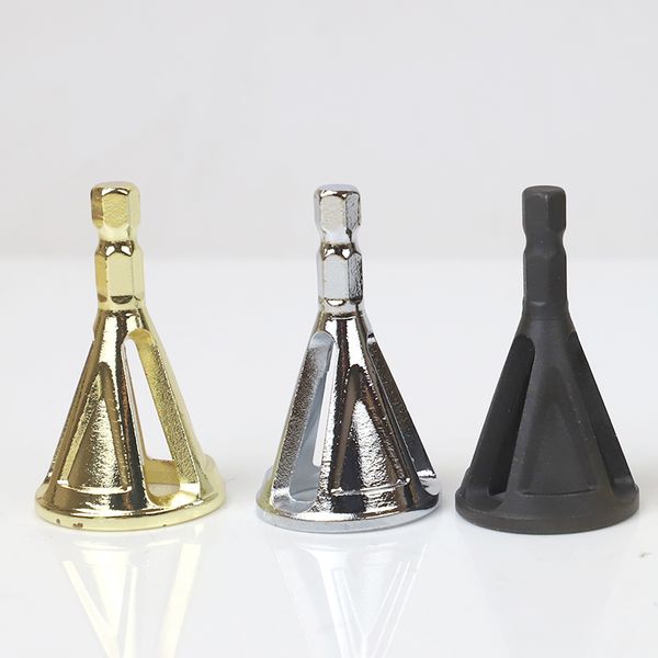

hex triangle shank stainless steel external chamfering tool for drill bit wood drilling deburring external chamfer tool