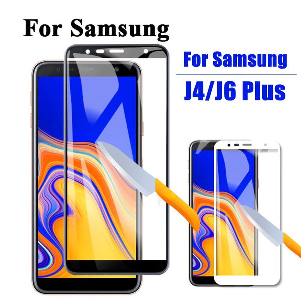 

complete 9h sun proof glass screen protector for samsung galaxy j8 j7 j6 + j4 core j2 protective film