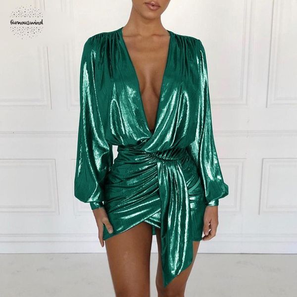 

wrap mini бинты платье-футляр женщин sexy платья партии элегантный глубокий v шеи осень весна платье vestidos, Black;gray