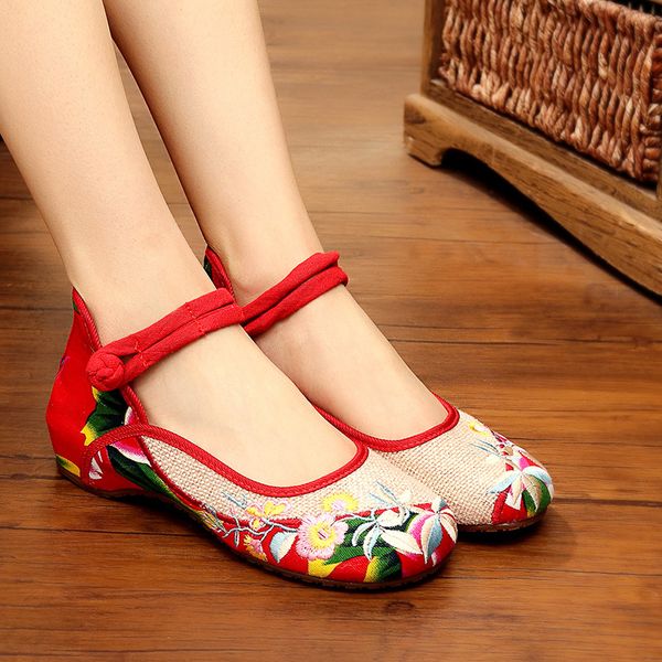 

fashion embroidered shoes women tide soft bottom comfortable flats women's casual shoes, Black