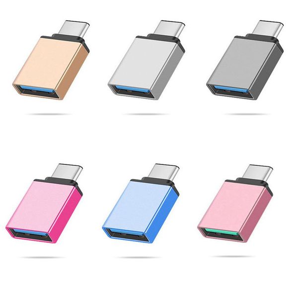 

metal adapter converter usb 3.1 type c otg adapter male to usb 3.0 a female converter otg adaptor for samsung android phone