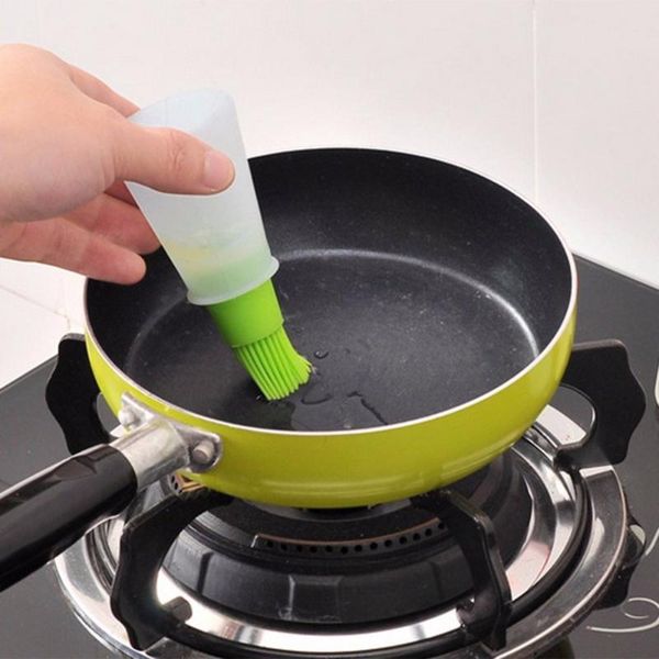 

tools & accessories green silicone bbq cleaning basting oil brush grill bottle brushes tool heat resisting barbecue cooking