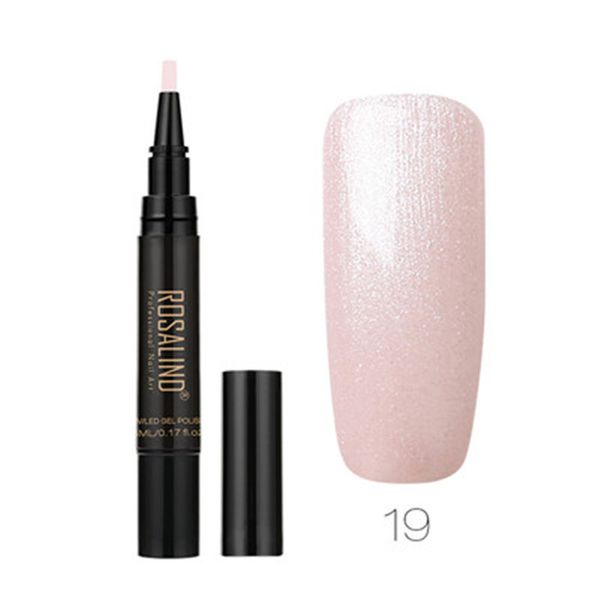 

nail gel polish pen color uv led gel soak-off lacquer semi permanent varnish long lasting nail art accessoires 2019